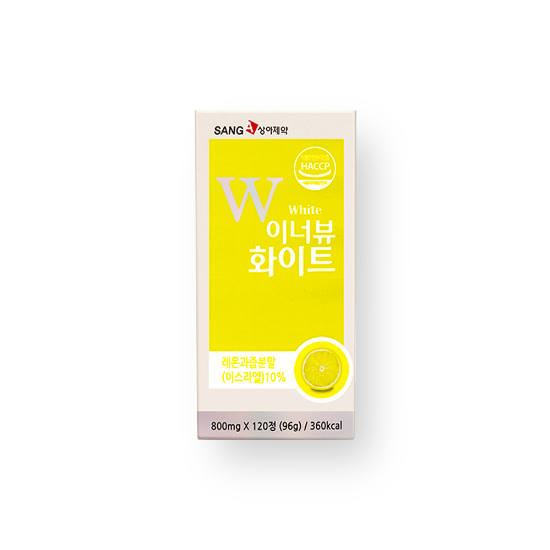 Sang-A Pharmaceutical W Inner View White 800 mg x 120 tablets (96 g)