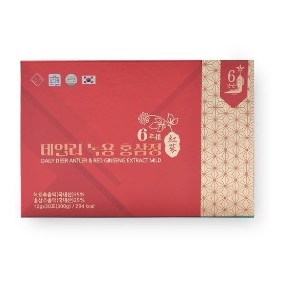 body plus daily rust red ginseng tablet 10 g × 30 ea (300 g)
